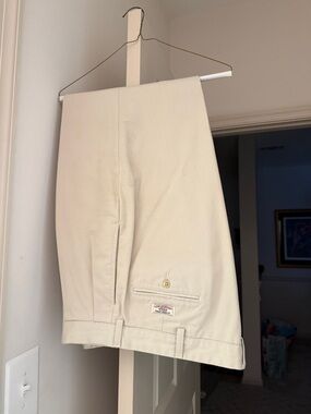 Polo by Ralph Lauren Men's Khaki Chinos - Cream